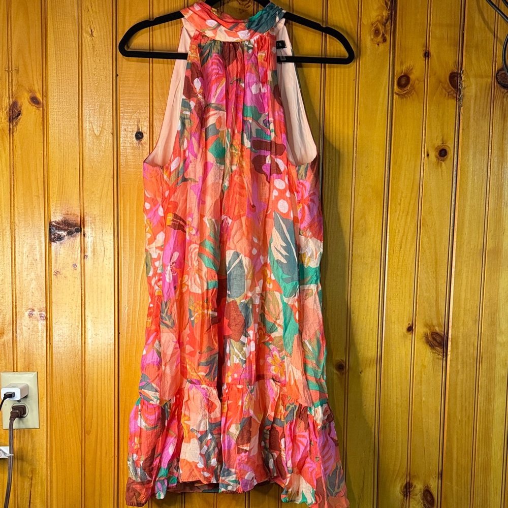 1. State from Nordstroms Vibrant Floral Halter Dress